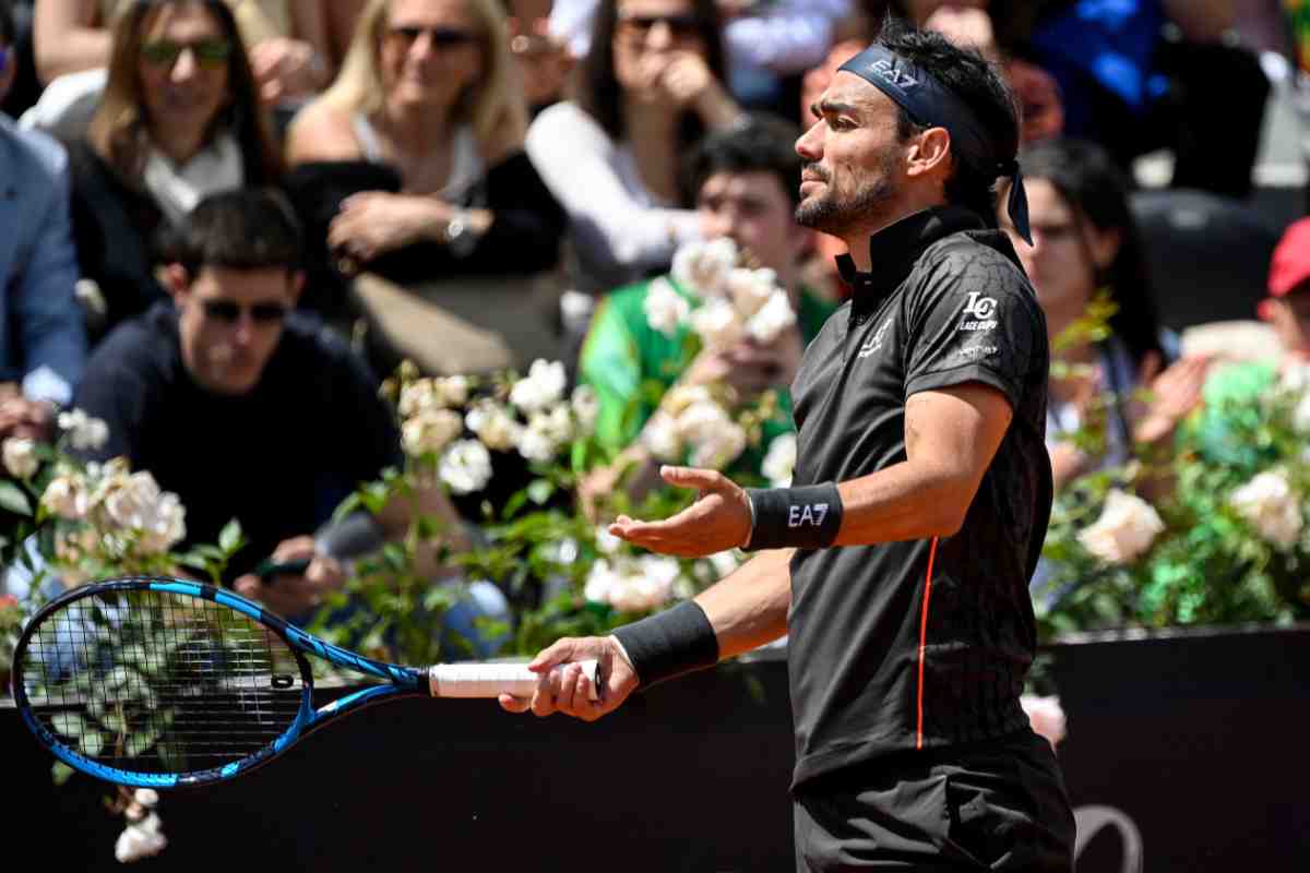 Fabio Fognini al Challenger di Perugia