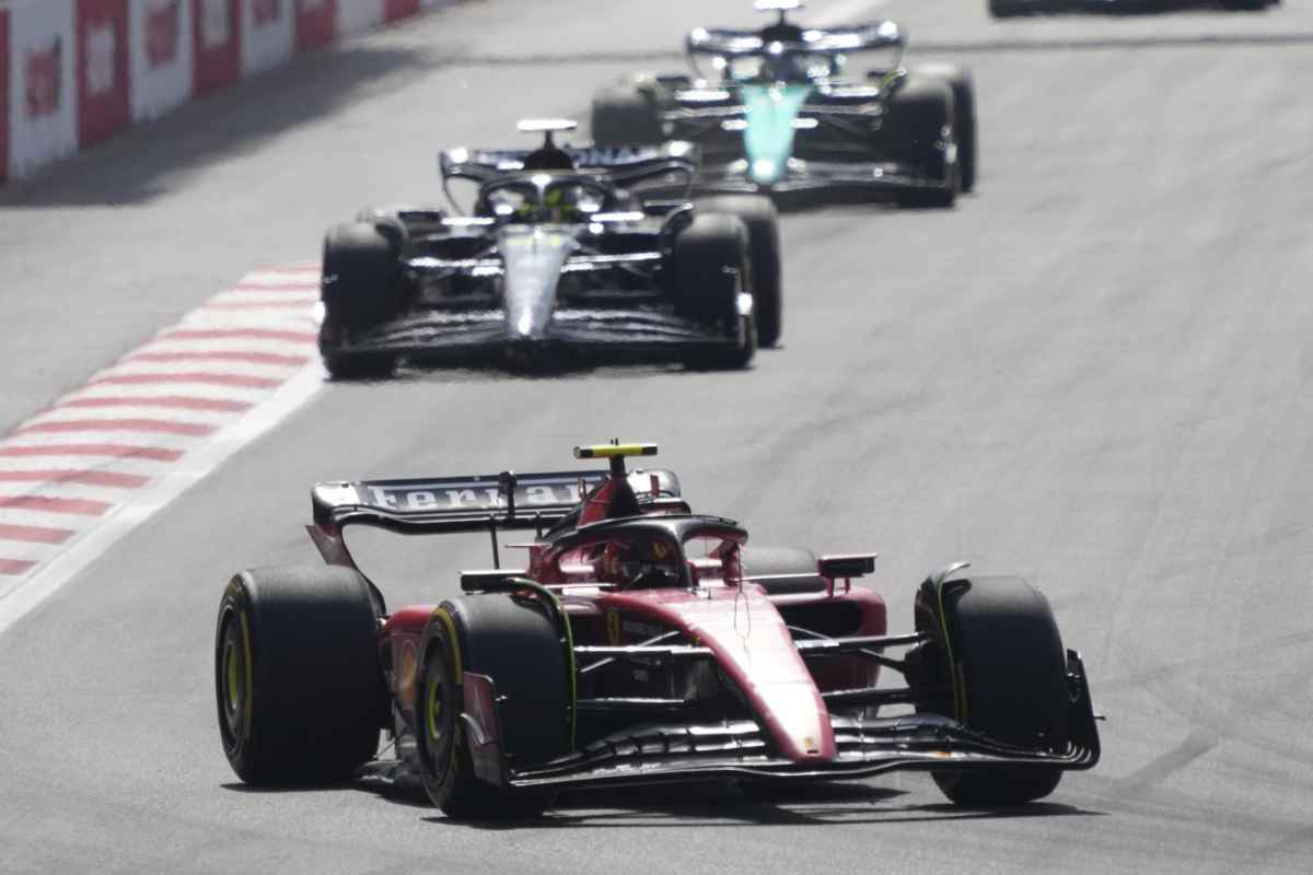 Ferrari, momento di tensione al GP di Baku