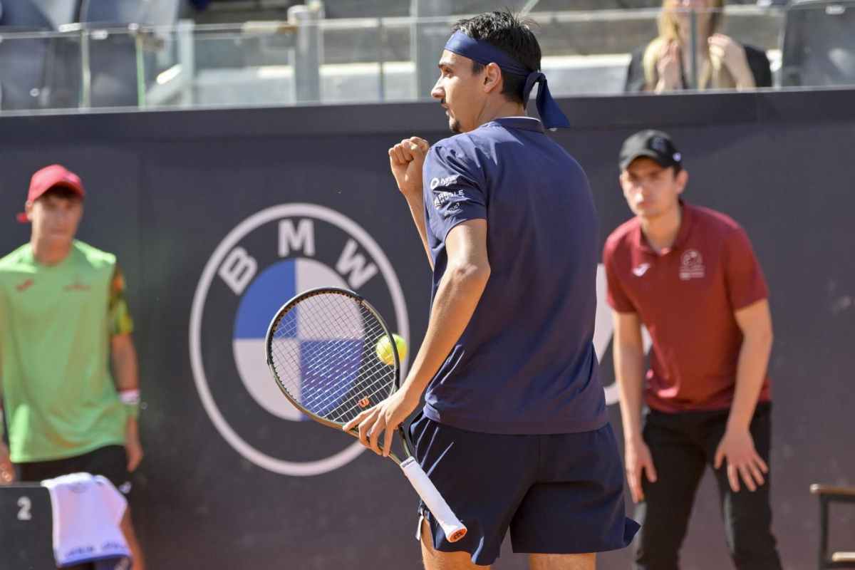 Lorenzo Sonego, che dedica per Berrettini