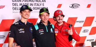 Pecco Bagnaia risponde a Valentino Rossi