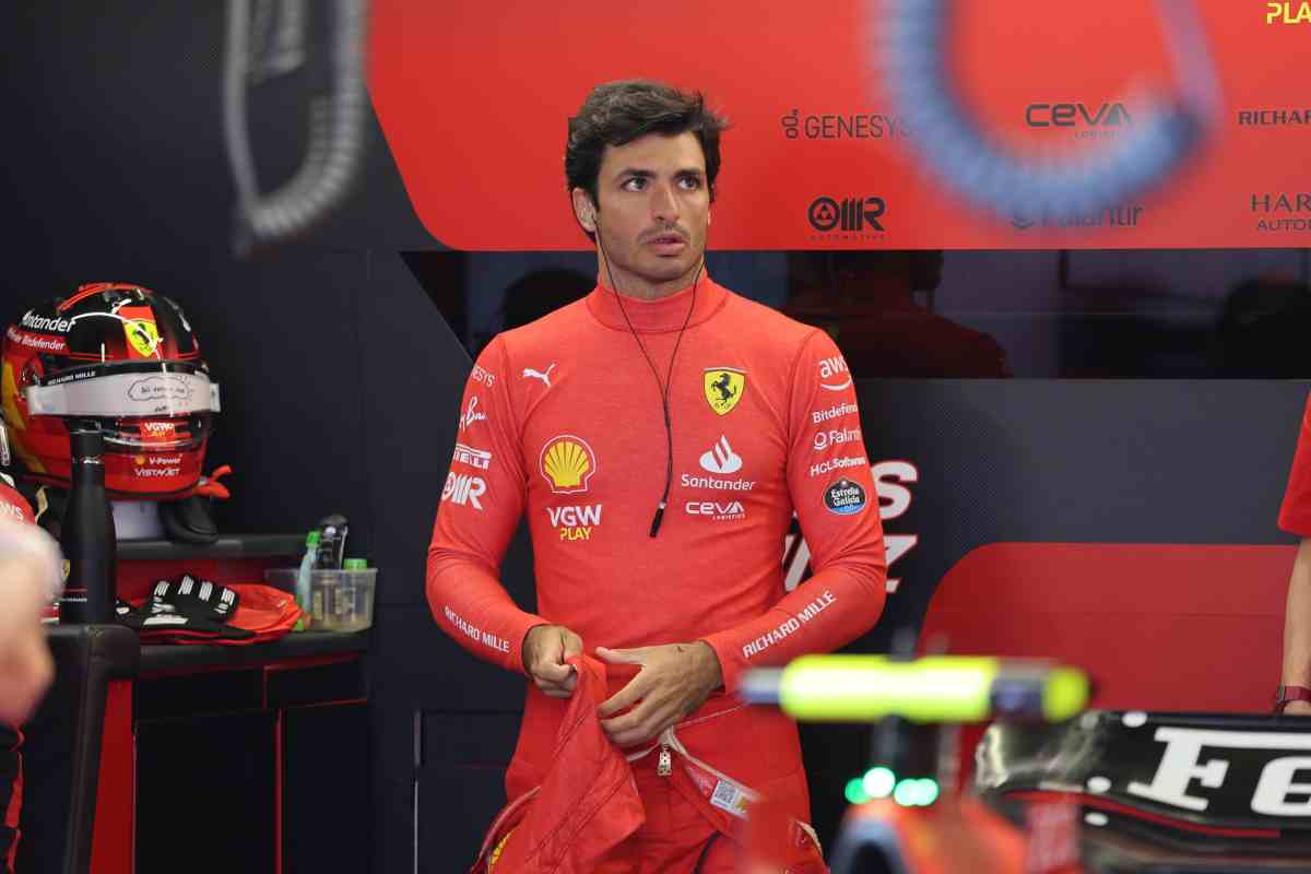 Sainz addio Ferrari