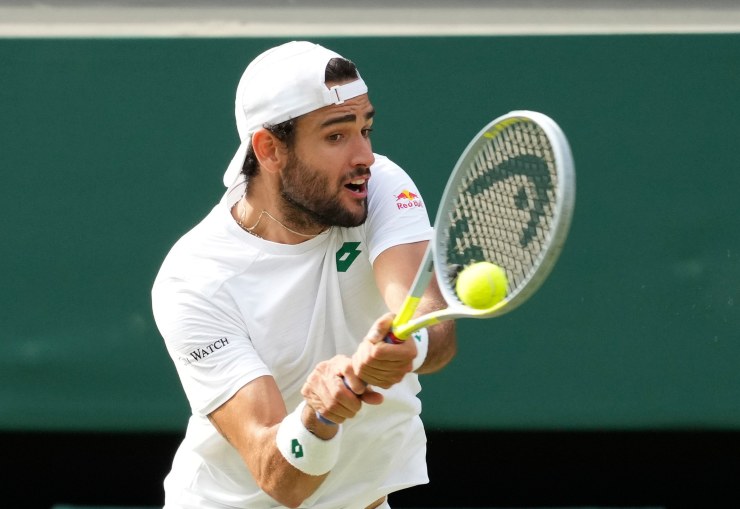 Matteo Berrettini video allenamento pre Wimbledon