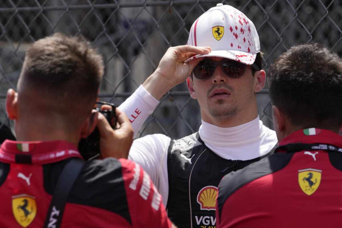 Leclerc commento Ferrari GP Spagna