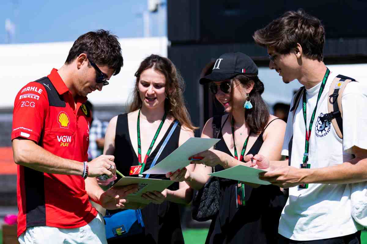 Charles Leclerc annuncio 24 Ore di Le Mans