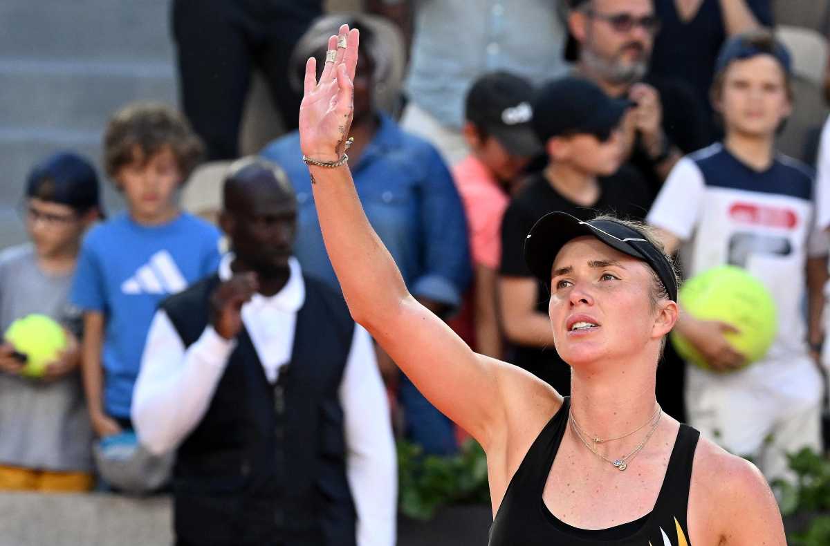 Elina Svitolina non stringe mano a Kasaktina