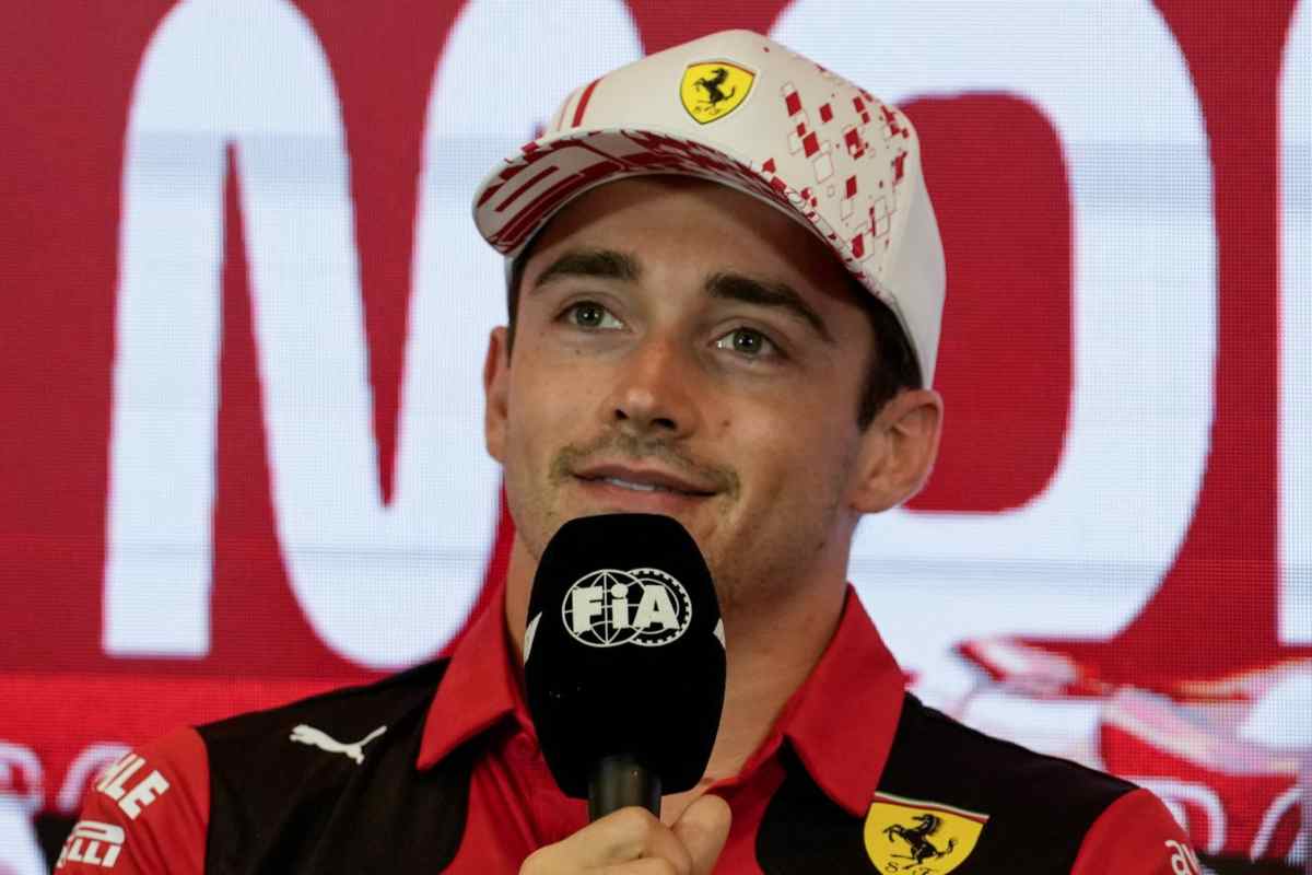 Charles Leclerc, il gesto per l'Emilia Romagna