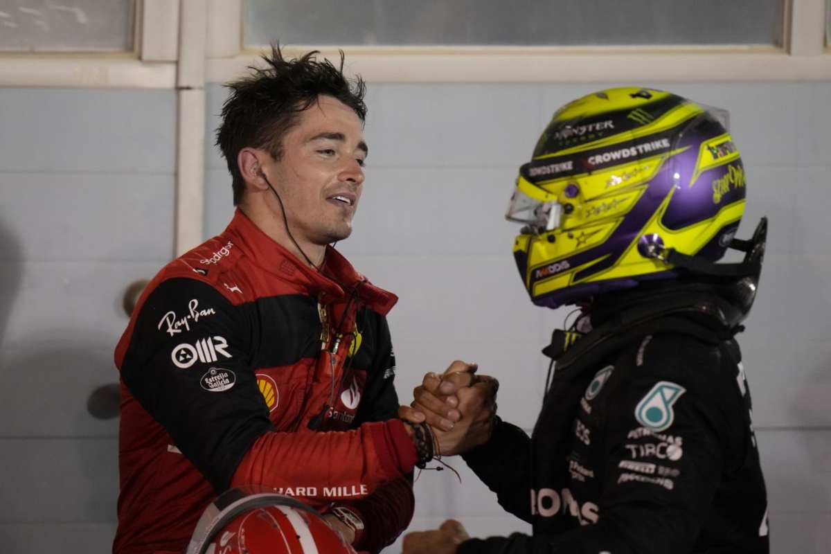 Hamilton e Leclerc restano in Mercedes e Ferrari