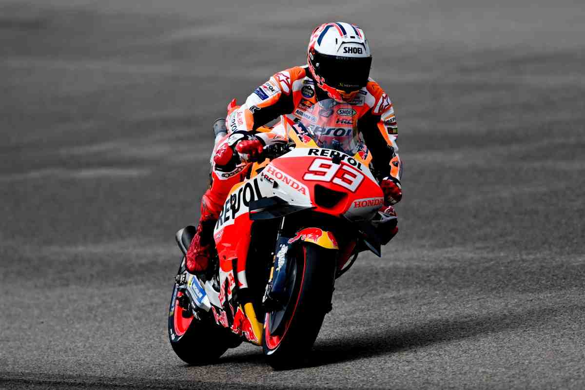 Marquez frattura caduta GP Germania