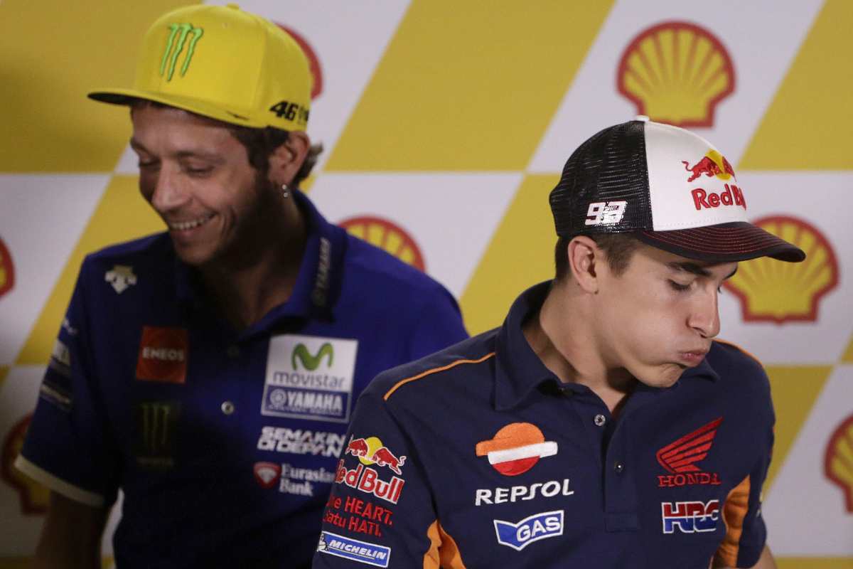 Marc Marquez e Valentino Rossi, le parole di Melandri