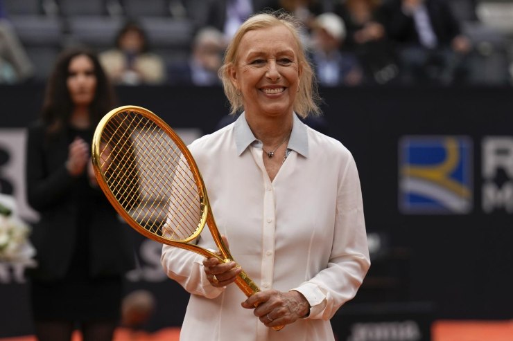 Martina Navratilova guarita dal cancro