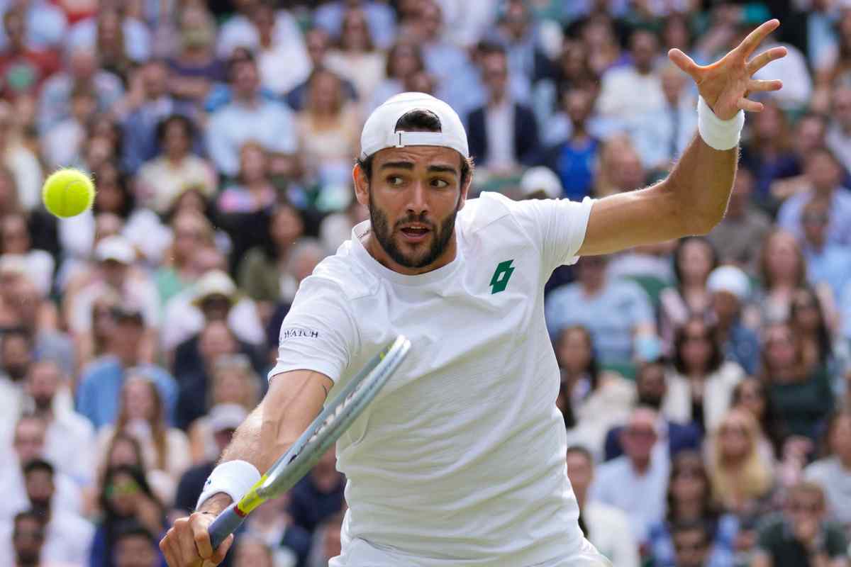 Matteo Berrettini video allenamento Wimbledon