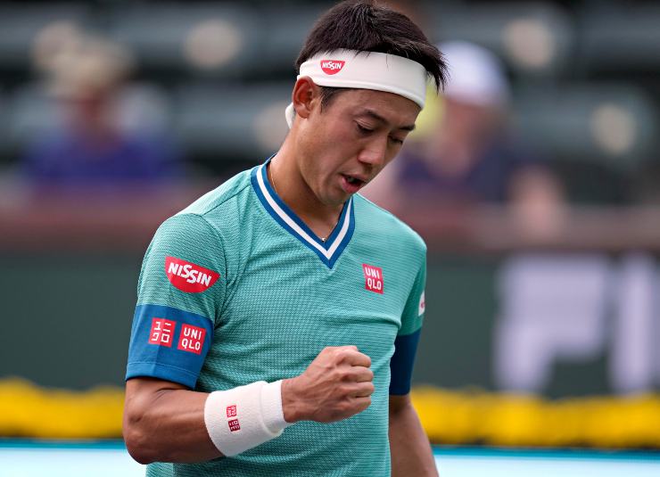 Kei Nishikori torna in campo