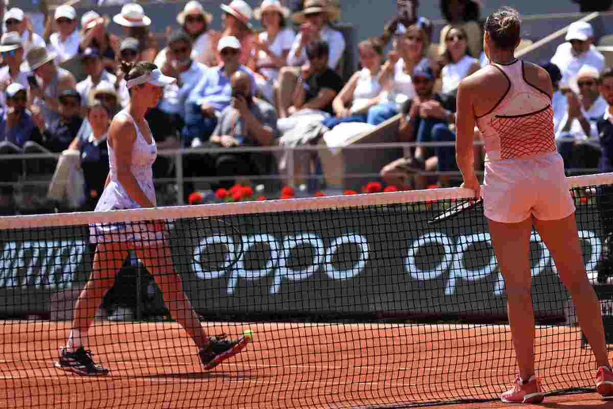 Sabalenka e Svitolina mancata stretta di mano