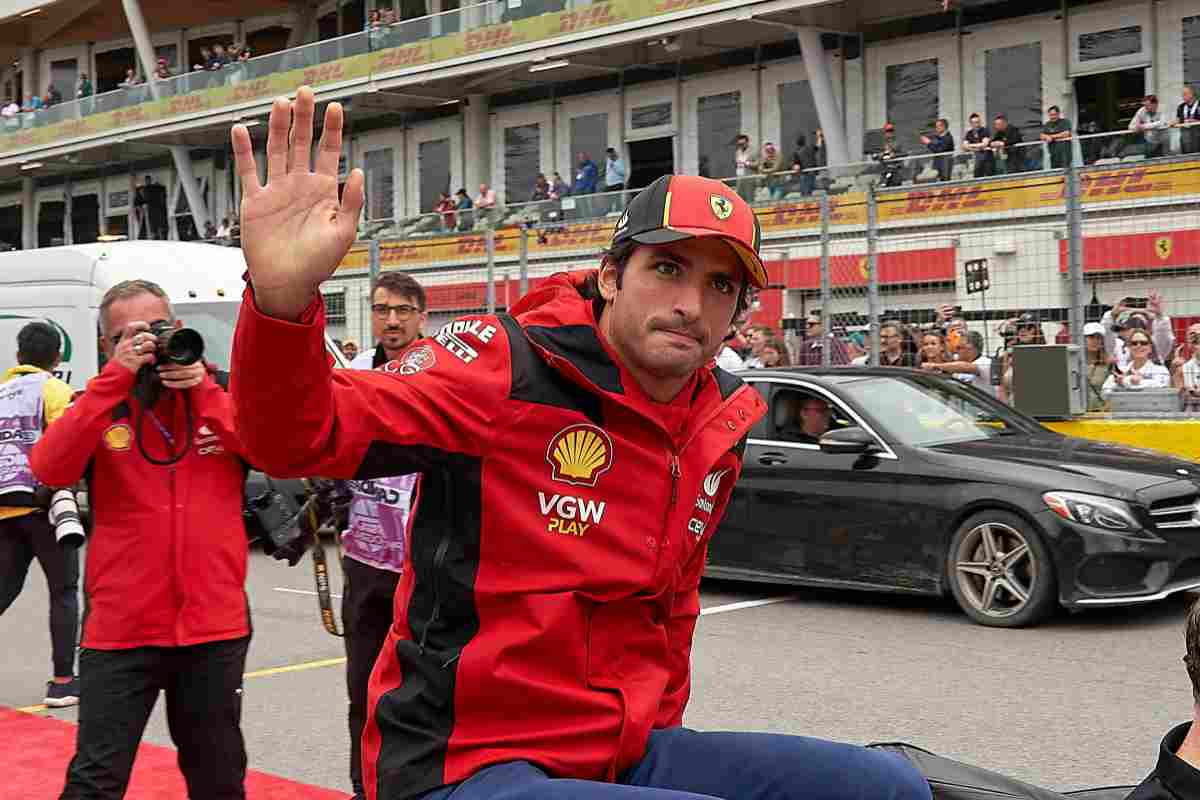 Sainz addio alla Ferrari