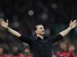 Zlatan Ibrahimovic con Mbappé a vedere Djokovic