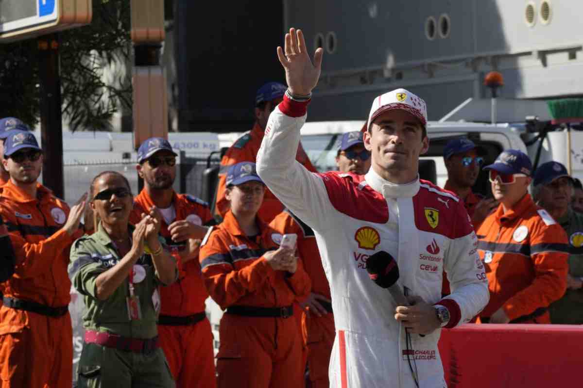 Charles Leclerc alla 24 Ore di Le Mans