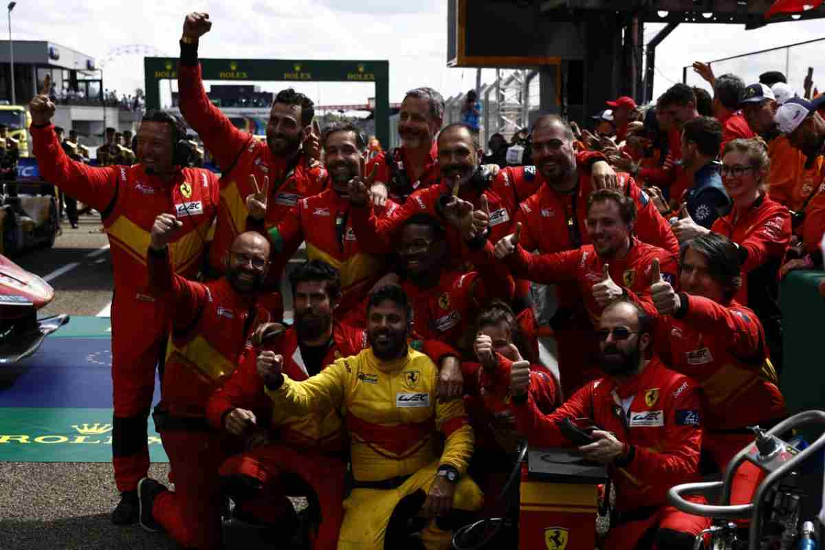 Ferrari trionfo 24 Ore Le Mans