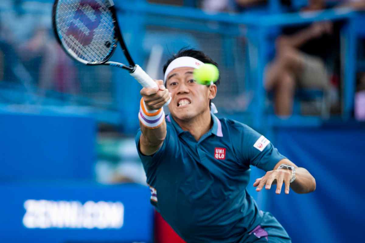 Kei Nishikori ritorno in campo