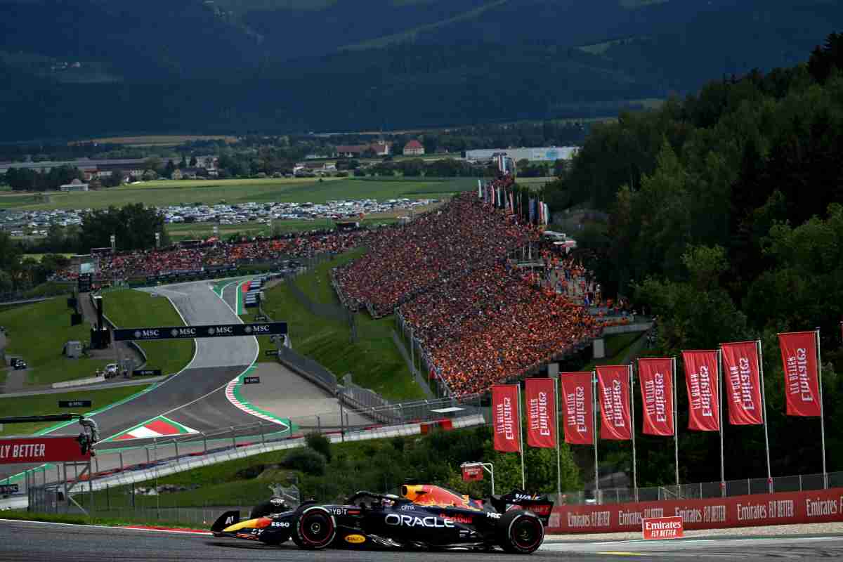 Formula 1 meteo GP Austria