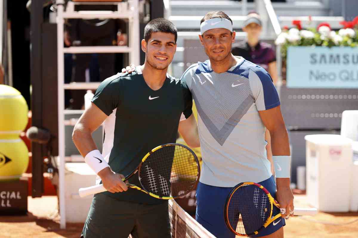 Alcaraz e Nadal a Parigi