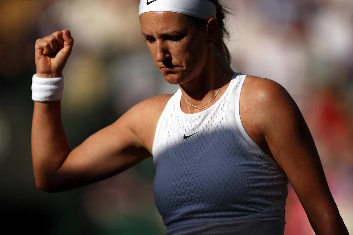 Azarenka come Mourinho gesto Wimbledon