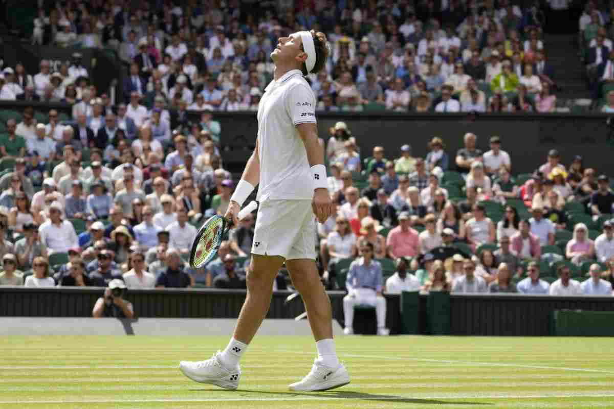 Casper Ruud eliminato a Wimbledon