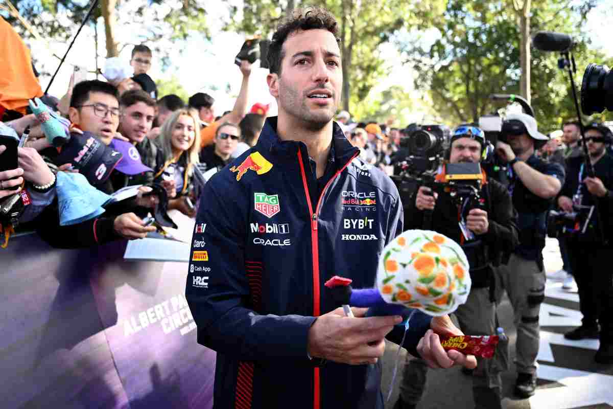 Daniel Ricciardo all'Alpha Tauri