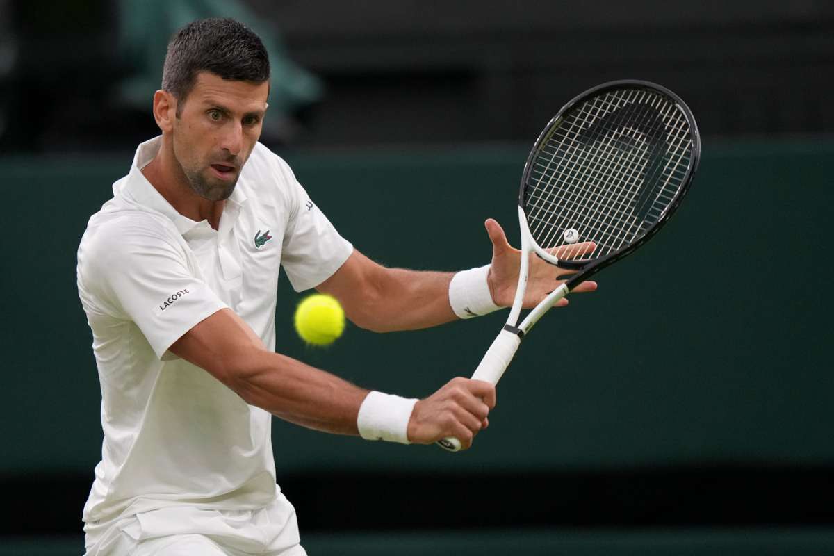 Novak Djokovic match Hurkacz Wimbledon