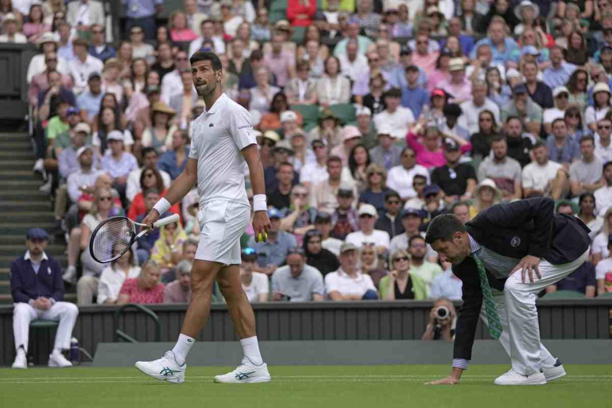 Novak Djokovic, la figlia zittisce il pubblico