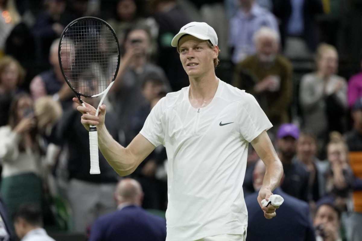 Jannik Sinner borsa Gucci Wimbledon