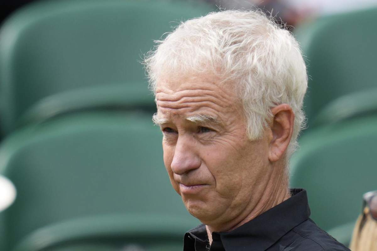 John McEnroe contro l'Arabia Saudita nel tennis