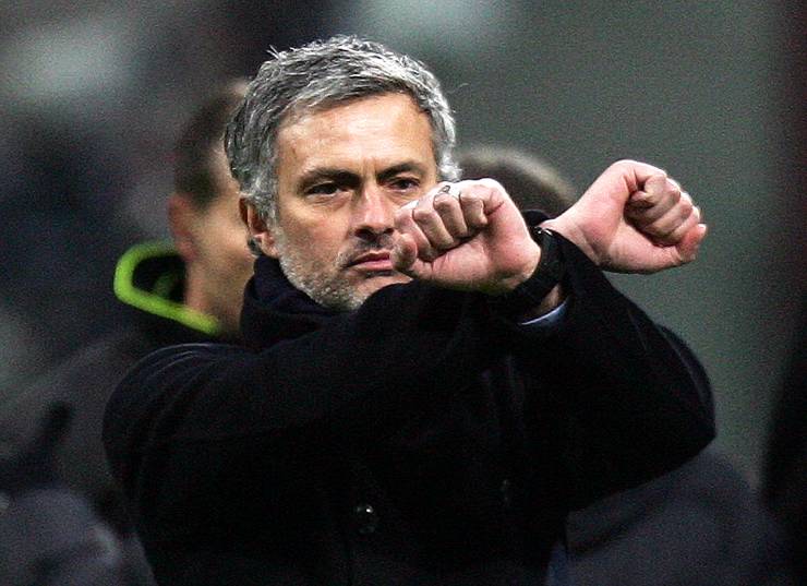 Mourinho gesto simile Azarenka Wimbledon