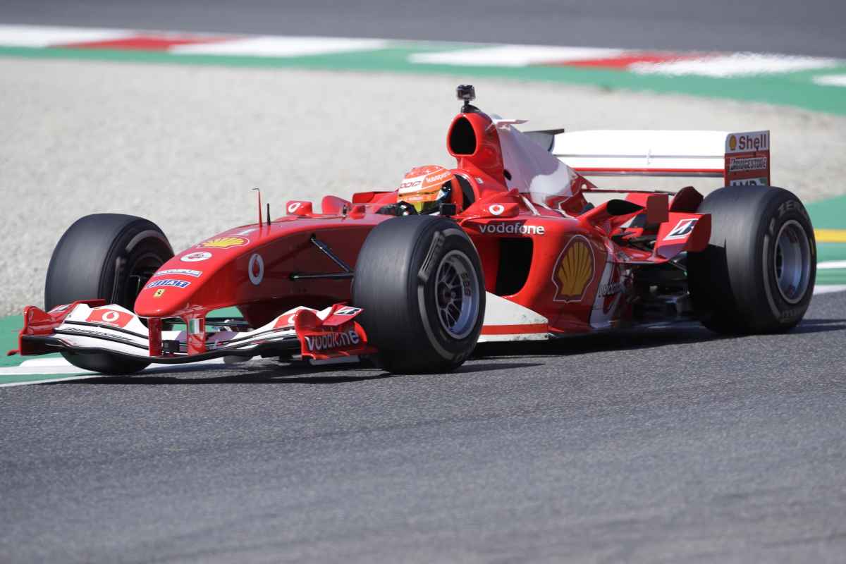 Vettel vuole la Ferrari F2004 di Schumacher