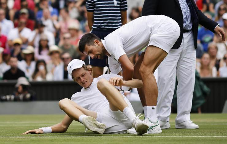 Sinner dichiarazioni Djokovic semifinale Wimbledon