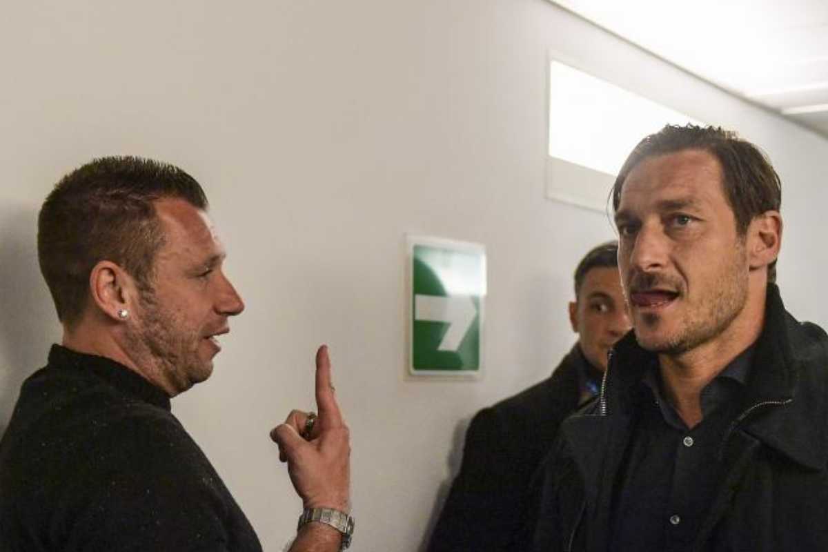 Rivelazione su Totti e Cassano