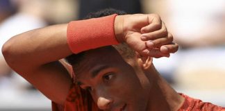 Felix Auger Aliassime problema piede