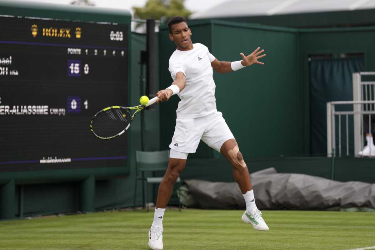 Felix Aliassime crisi problema al piede