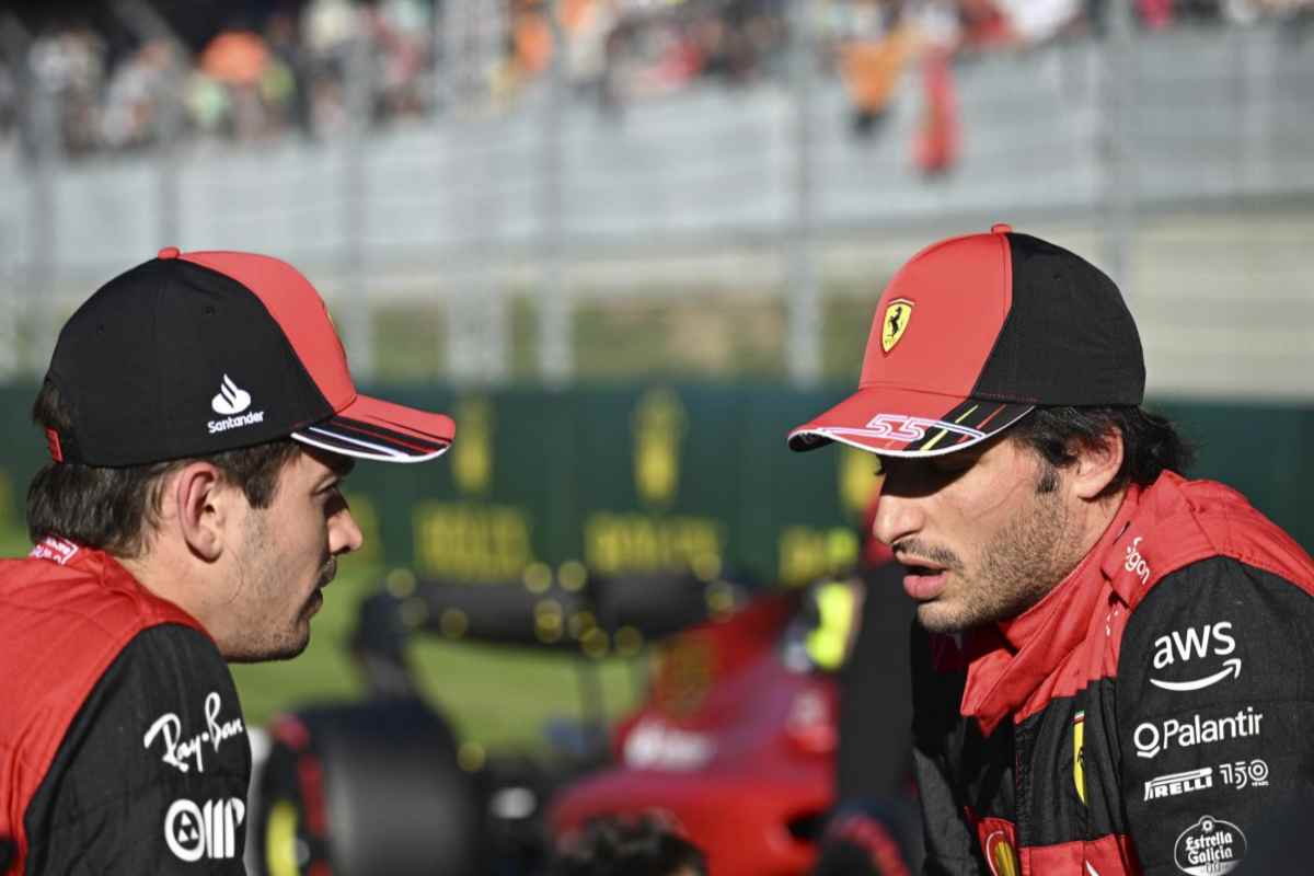 Leclerc e Sainz futuro Ferrari