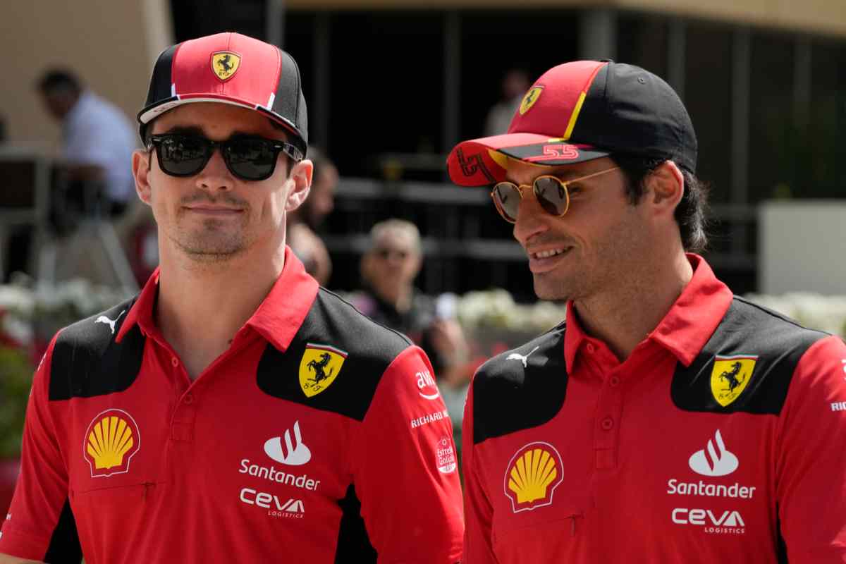 Leclerc Sainz futuro in bilico alla Ferrari