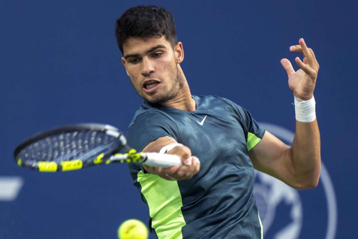 Carlos Alcaraz, dove vedere la finale con Djokovic