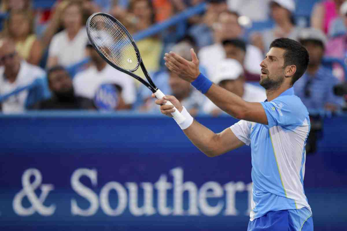 Djokovic ritiro tennis