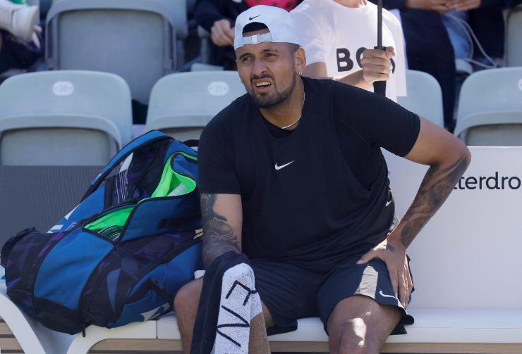 Infortunio Kyrgios