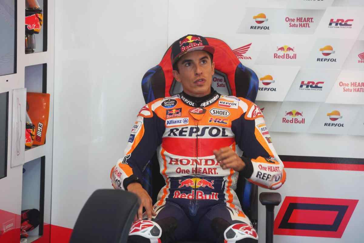 Marquez addio Honda Aprilia