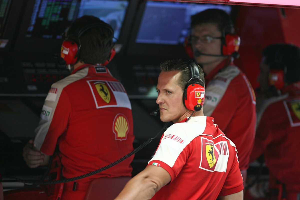 Michael Schumacher vendita maglia Ferrari