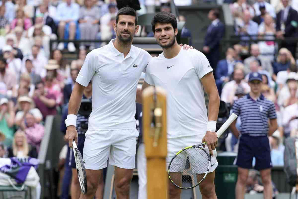 Novak Djokovic e Carlos Alcaraz in finale a Cincinnati