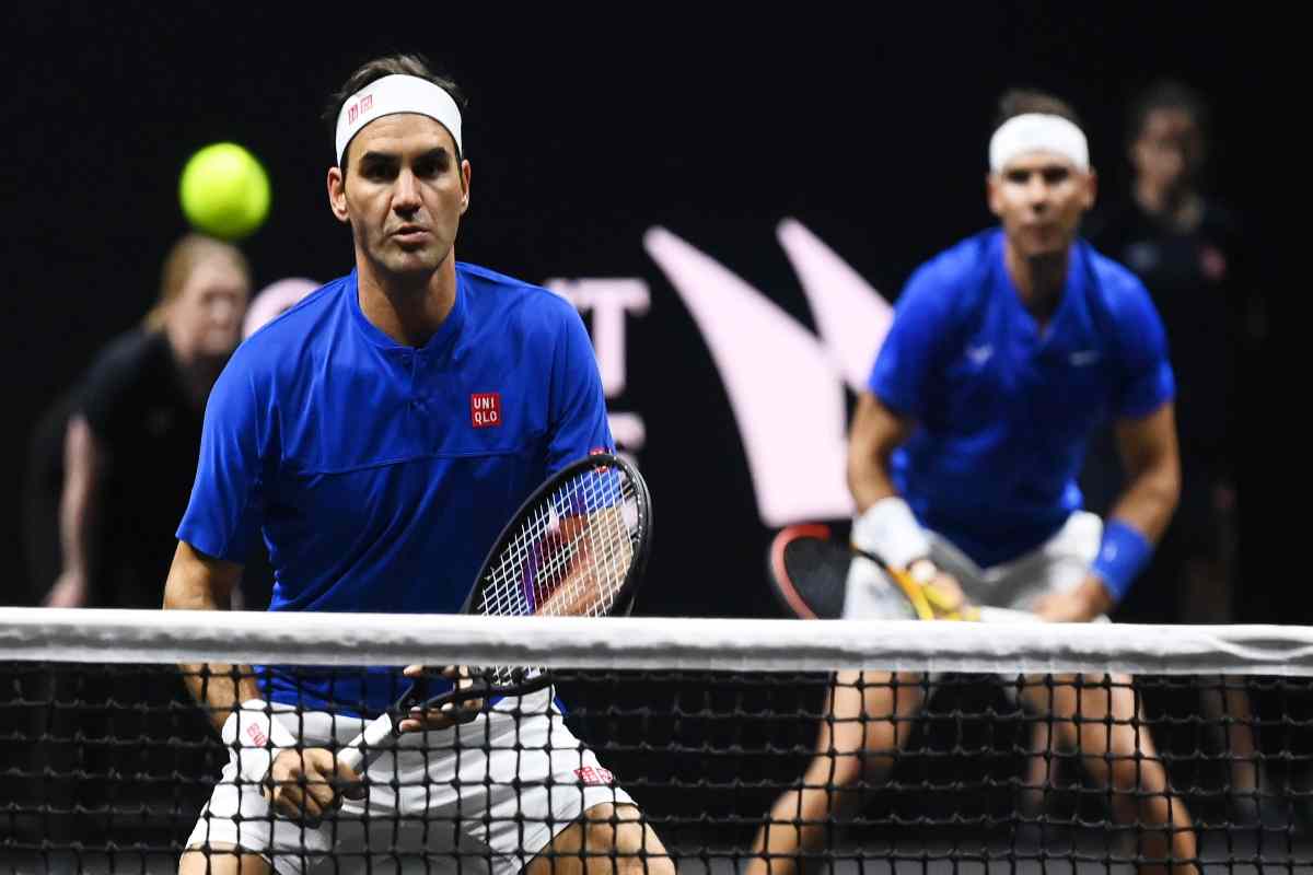 Federer annuncio su Nadal