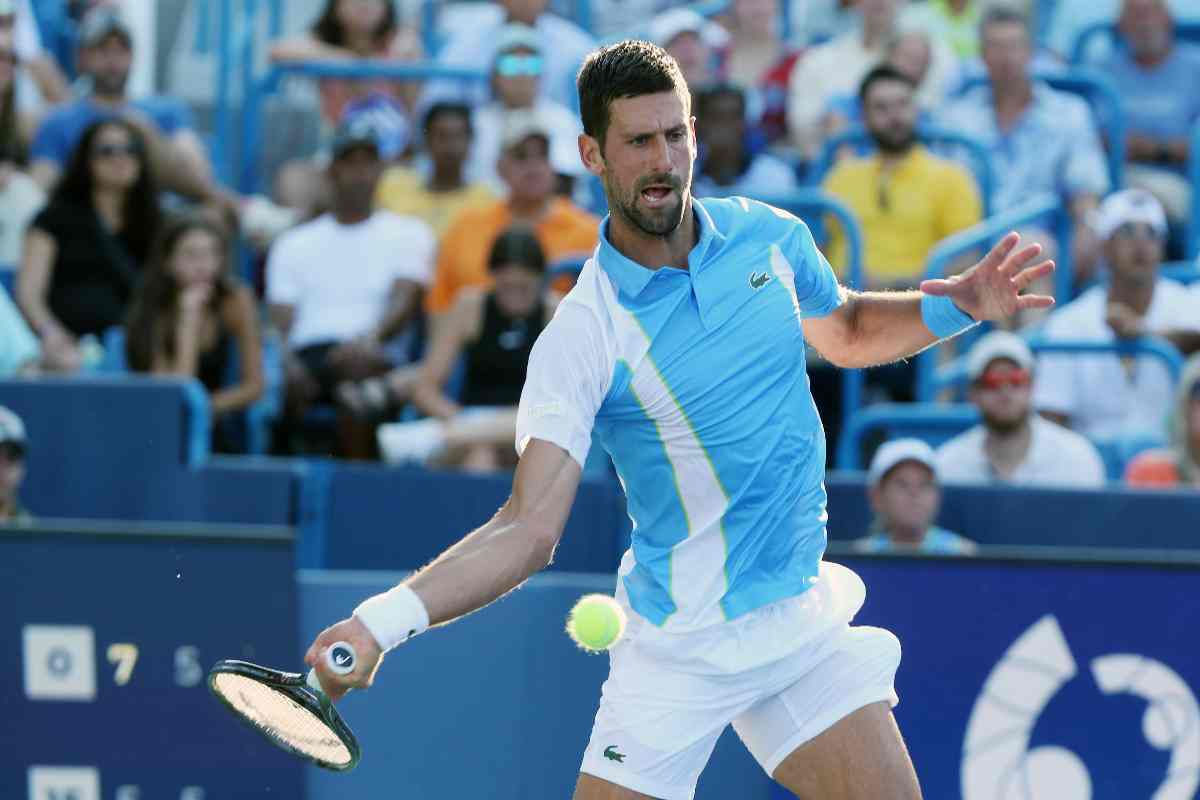 Novak Djokovic qualificato Atp Finals