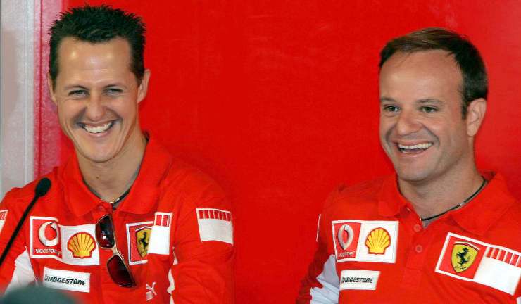 Barrichello retroscena su Schumacher