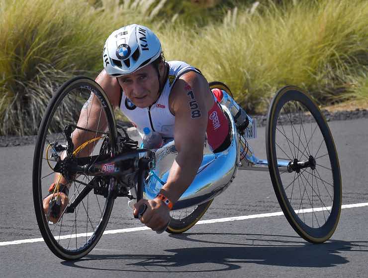 Zanardi gesto toccante Obiettivo Tricolore