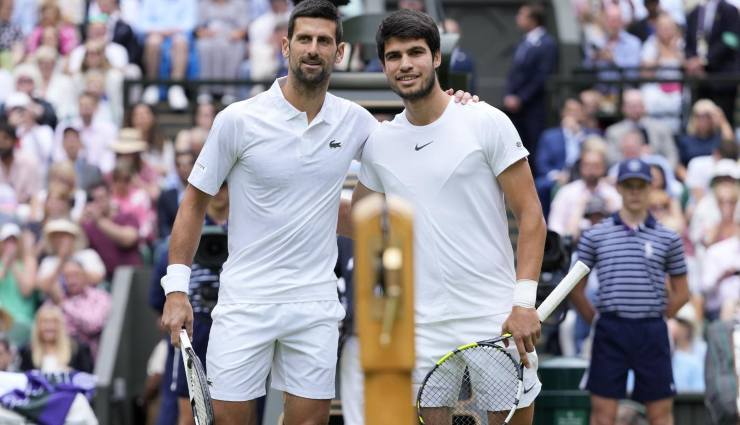 Alcaraz Djokovic Federer Laver Cup